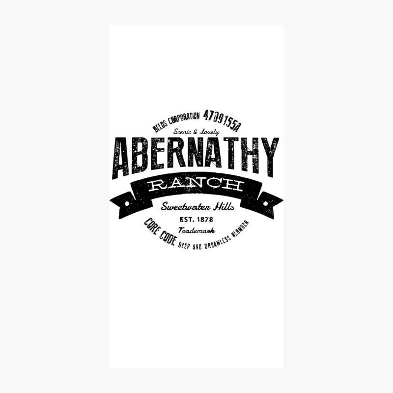 Abernathy Ranch iPhone Case