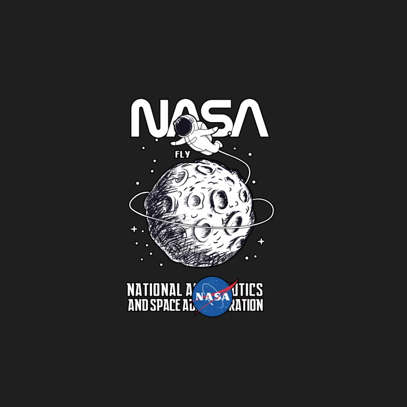 NASA-Entwurf mit Astronauten und Mond Herren Tanktops
