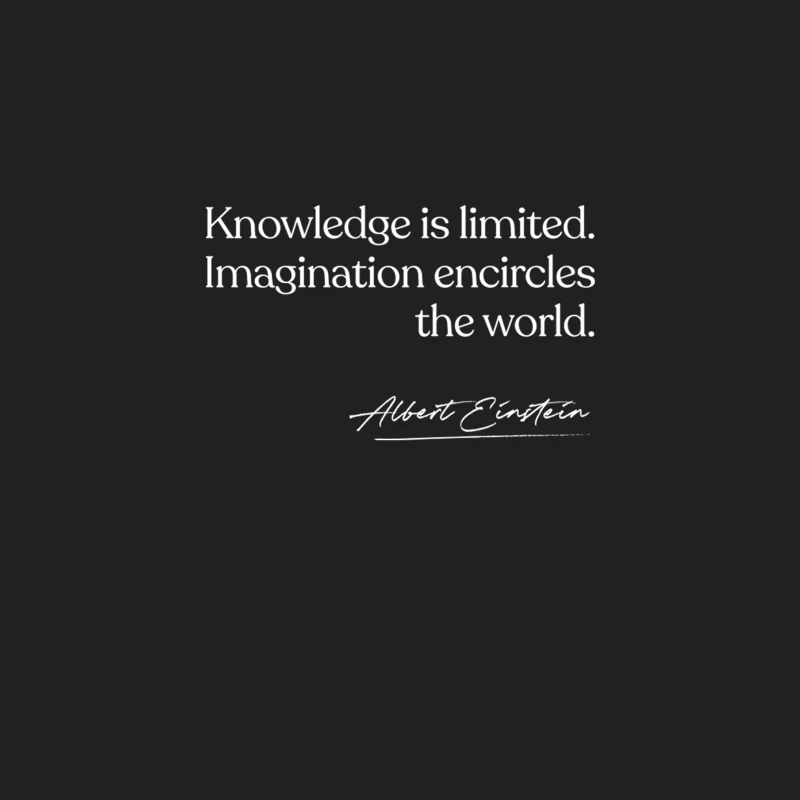 Albert Einstein Quote Bucket Hat