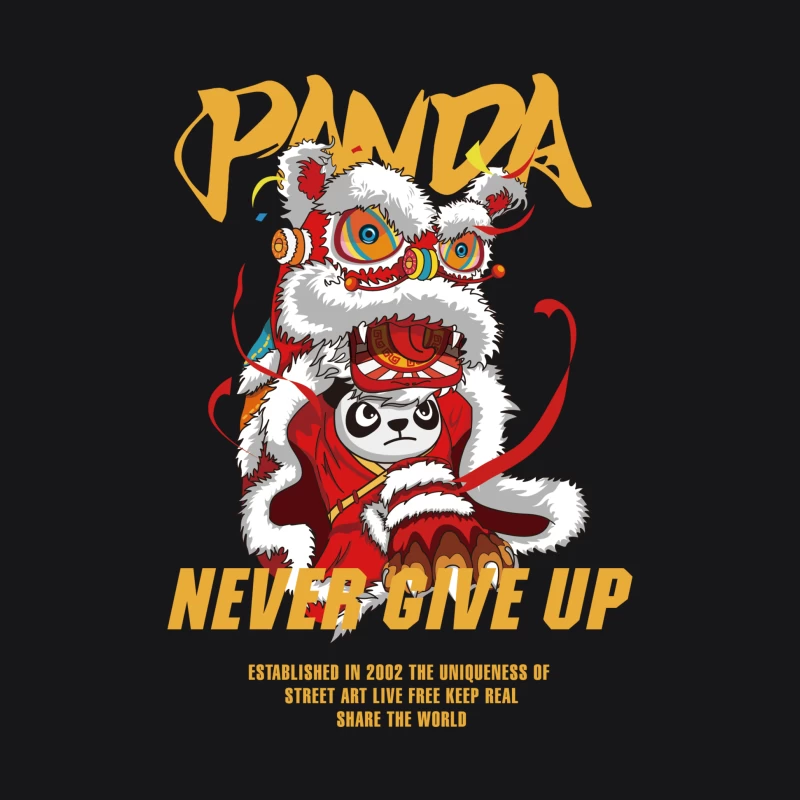 Panda-Motivationskunst mit Drachenkostüm Herren Pullover Hoodie