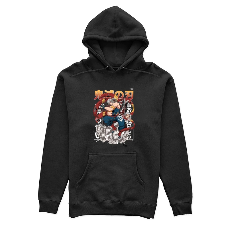 Krieger mit roten Schlangen Damen Pullover Hoodie