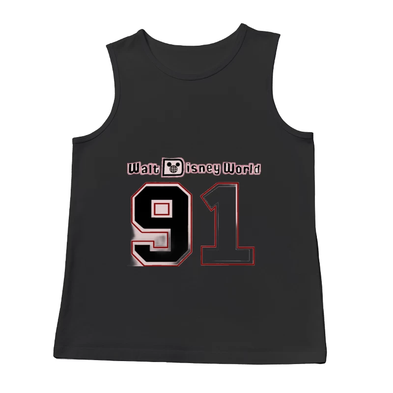 Retro Walt Disney World Design 91 Herren Tanktops