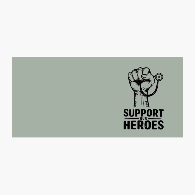 Medical Heroes Support Solidarity Symbol Coffee Mug
