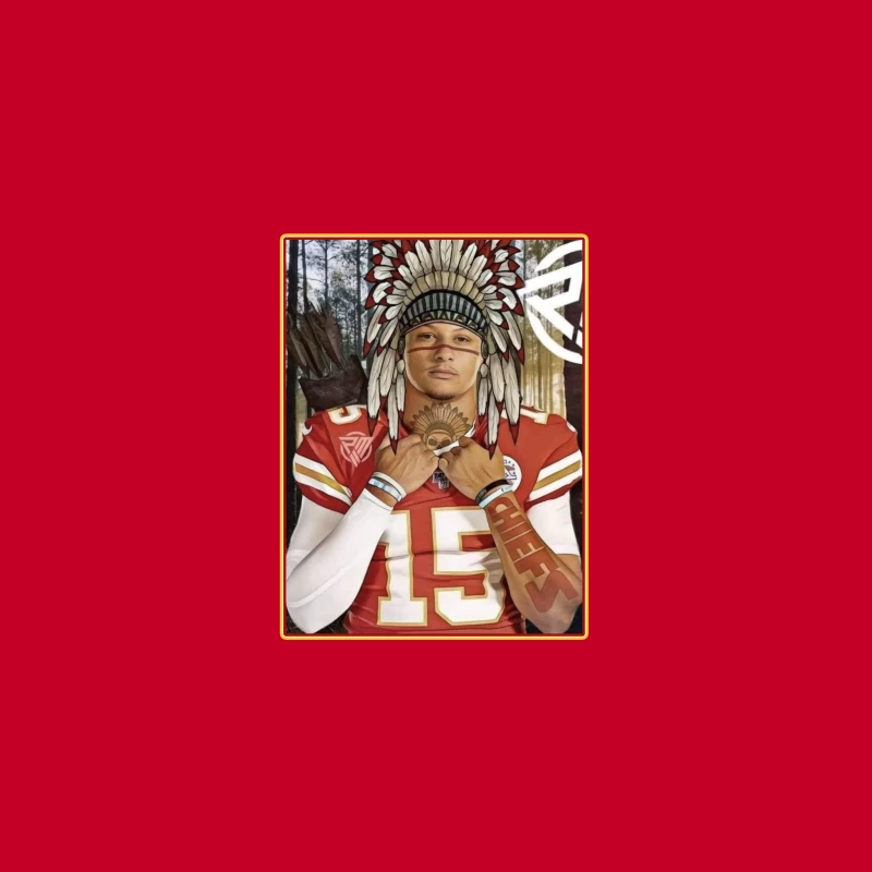 Football - Kansas City Chiefs - Patrick Mahomes - THE CHIEF CHIEF Desk Mat