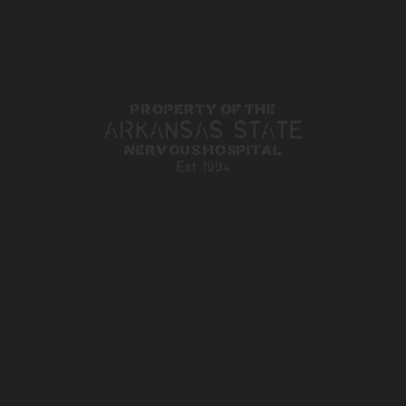 Arkansas State Nervous Hospital Property Label Bucket Hat