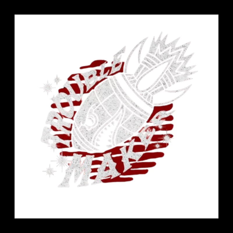 Fairy Tail Anime Guild Symbol in Red and White Pin