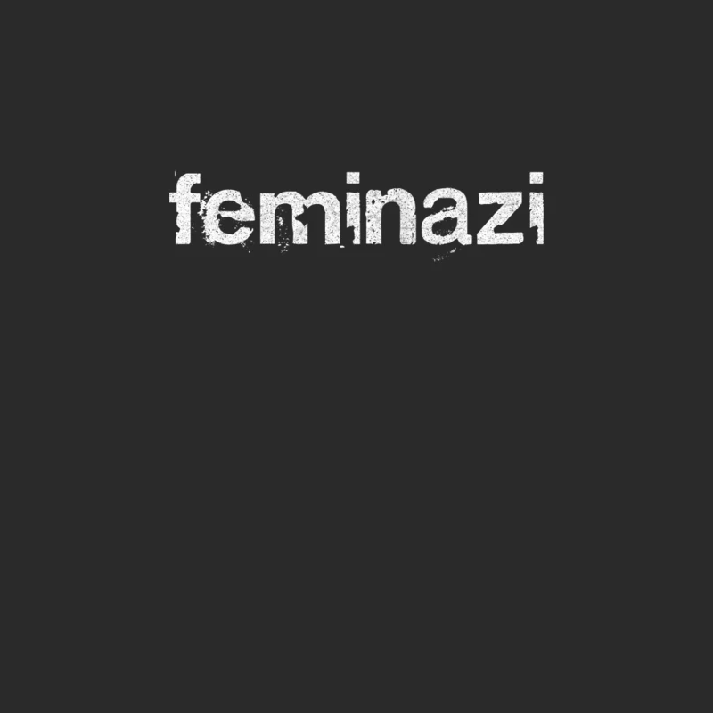Feminazi  Typography Design Baseball Cap