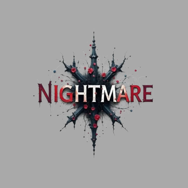 Nightmare Horror Graphic Design Female Pullover Hoodie