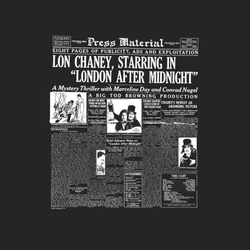 London after Midnight Paper Male Pullover Sweatshirt