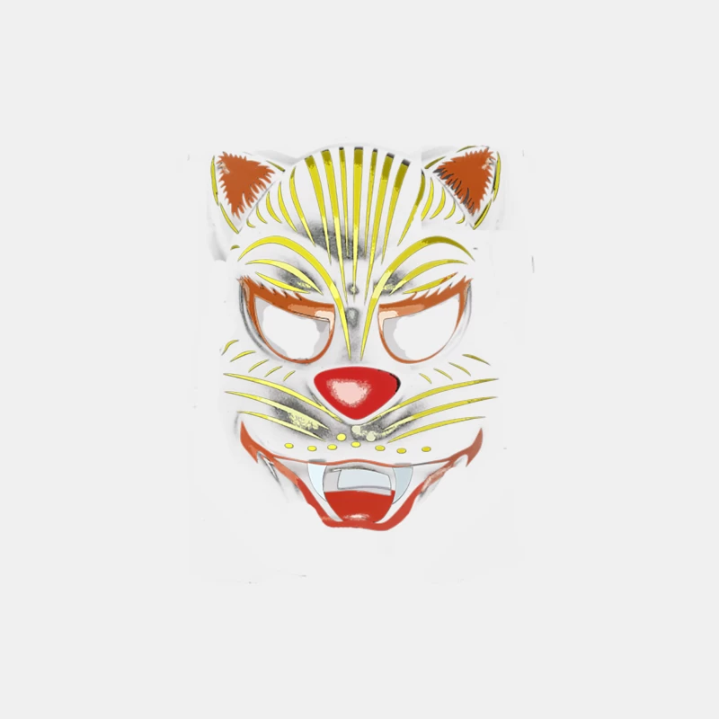 Black Cat mask Male Tank Top