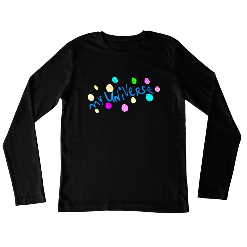 Coldplay My Universe Dot Female Long Sleeve T-Shirt