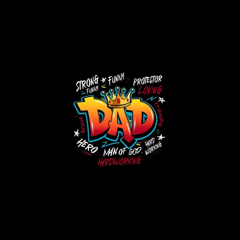 Dad Appreciation Design Desk Mat