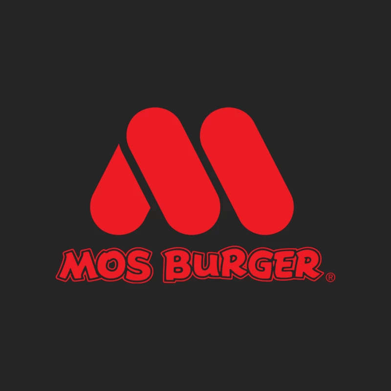 Mos Burger Male Pullover Sweatshirt