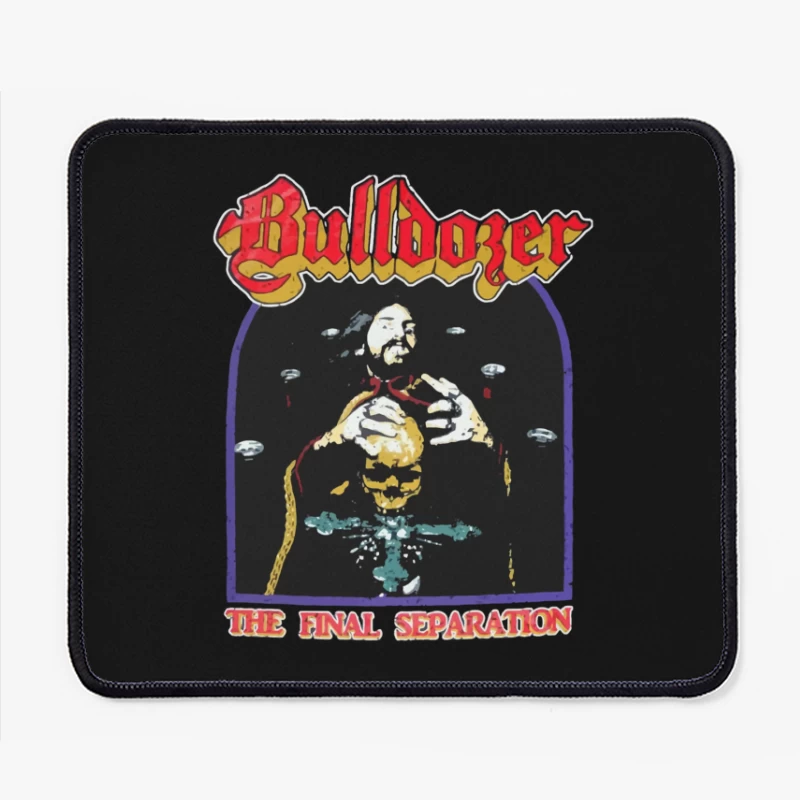 Bulldozer - The Final Separation Metal Album Cover Art Mouse Pad