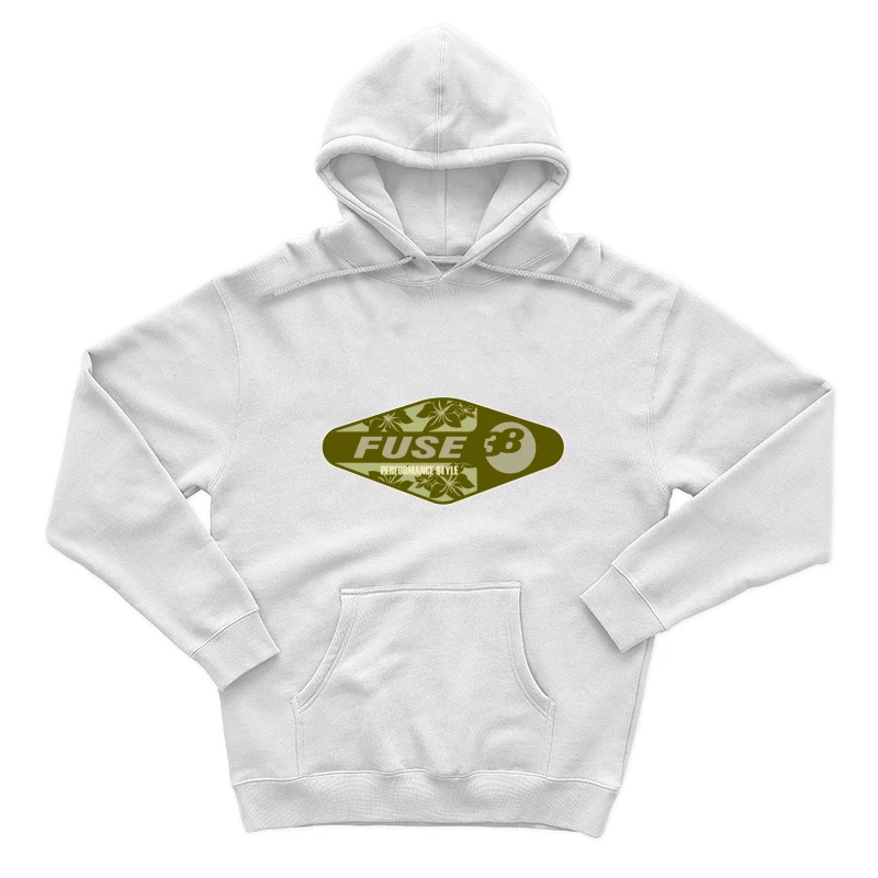 Logo Fuse 58 - Style de Performance Homme Sweat à capuche
