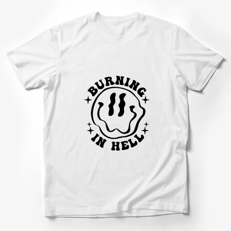 Design de feu en enfer Homme T-Shirt