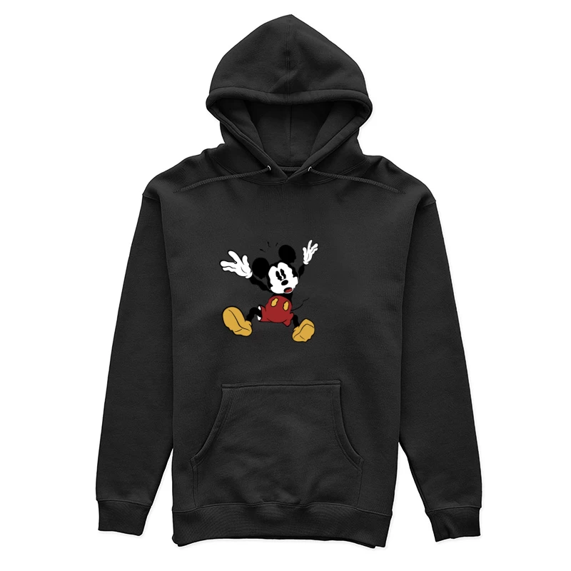 Saut de dessin animé rétro Femme Sweat à capuche