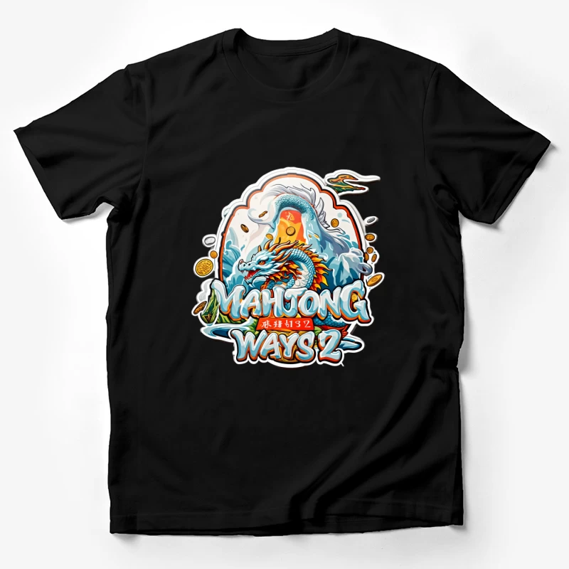 Mahjong Ways 2 Game Logo Male T-Shirt
