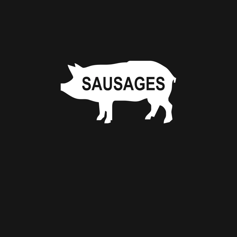 Pig Sausages Funny Desk Mat