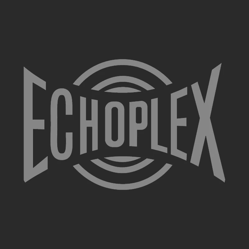 Echoplex Vintage Audio Brand Logo Design Baseball Cap