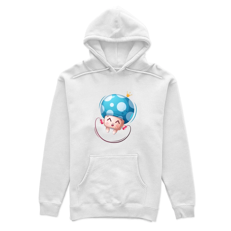 Champignon sauteur joyeux Femme Sweat à capuche