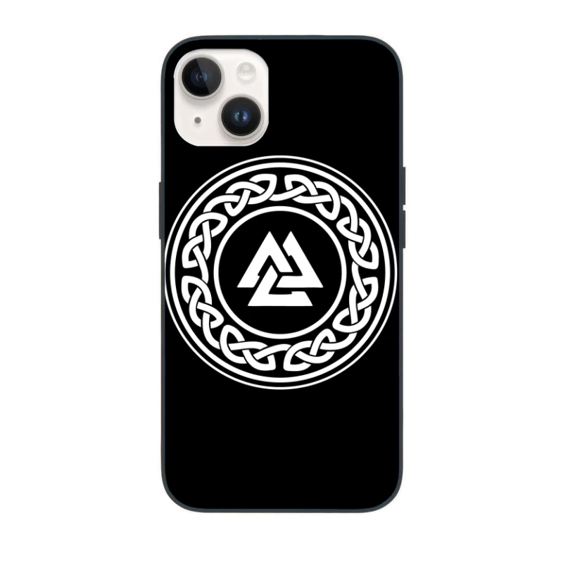 Triad Knot: Timeless Celtic Elegance iPhone Case