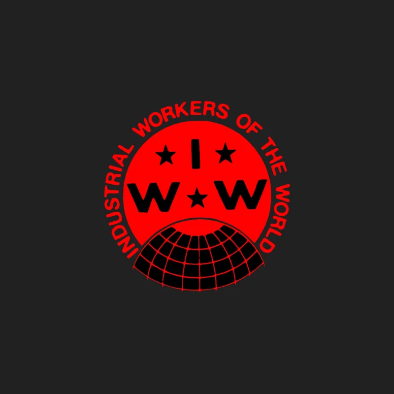 IWW Logo: Industrial Workers of the World Union Symbol Bucket Hat