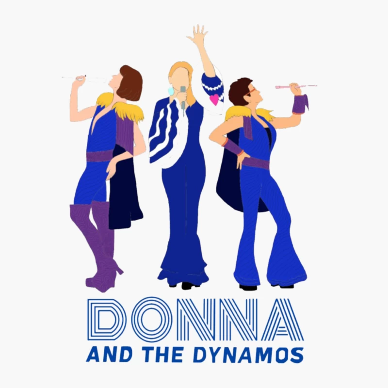 Donna and the Dynamos Cotton Tote Bag