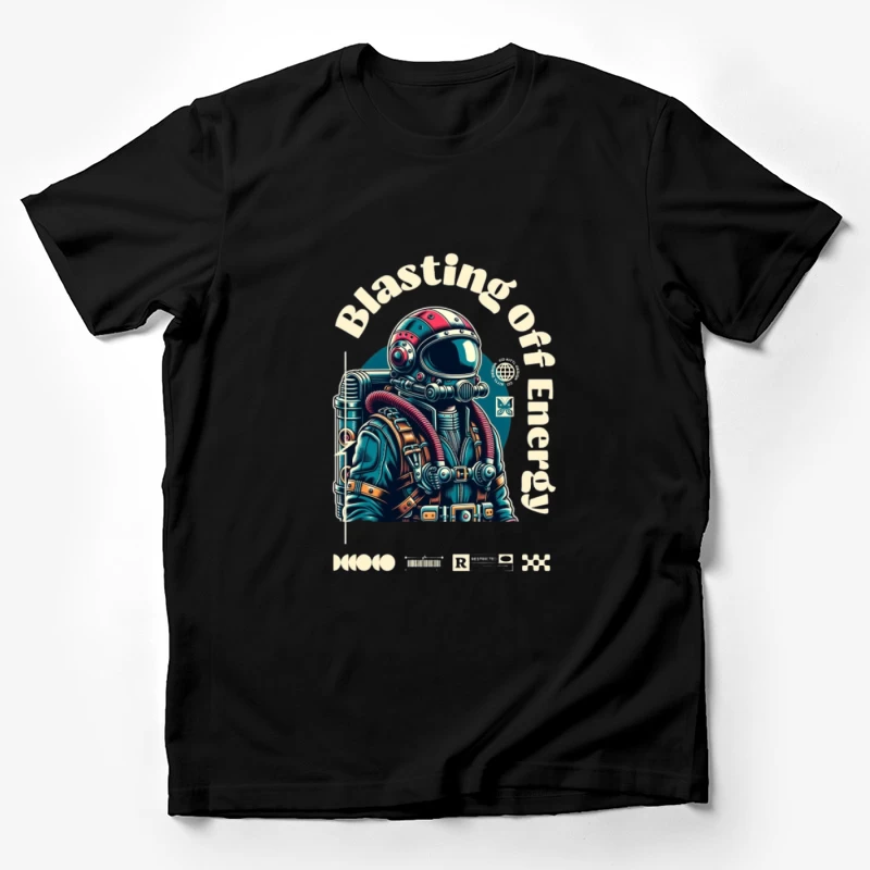 Énergie Spatiale: Design d'Astronaute Homme T-Shirt