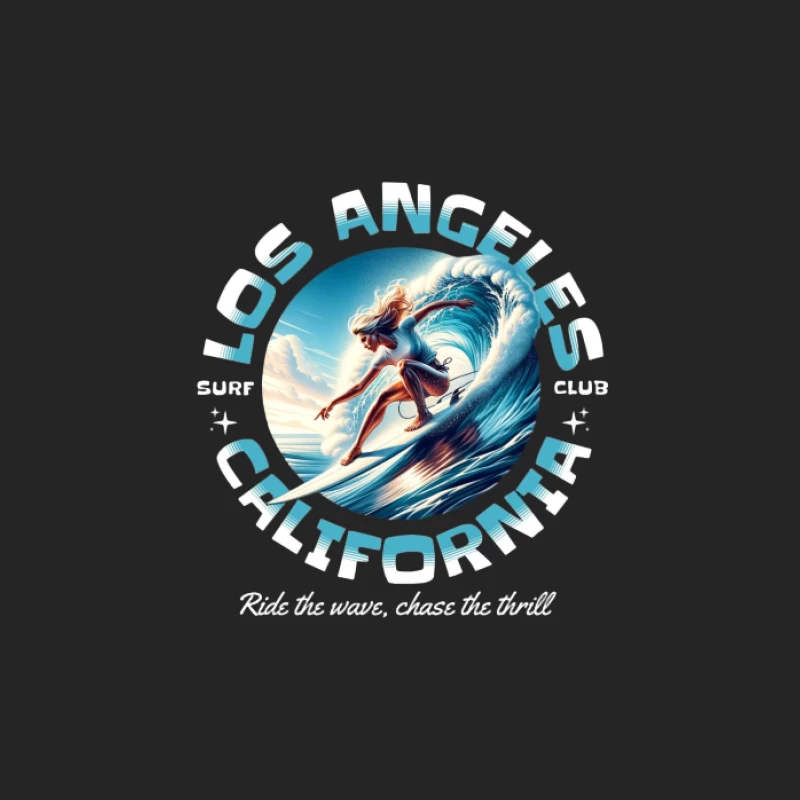 Surfen in Los Angeles, Kalifornien Herren Pullover Sweatshirt
