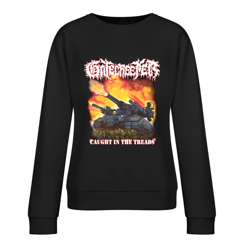 Gatecreeper Caught In The Treads Female Pullover Sweatshirt