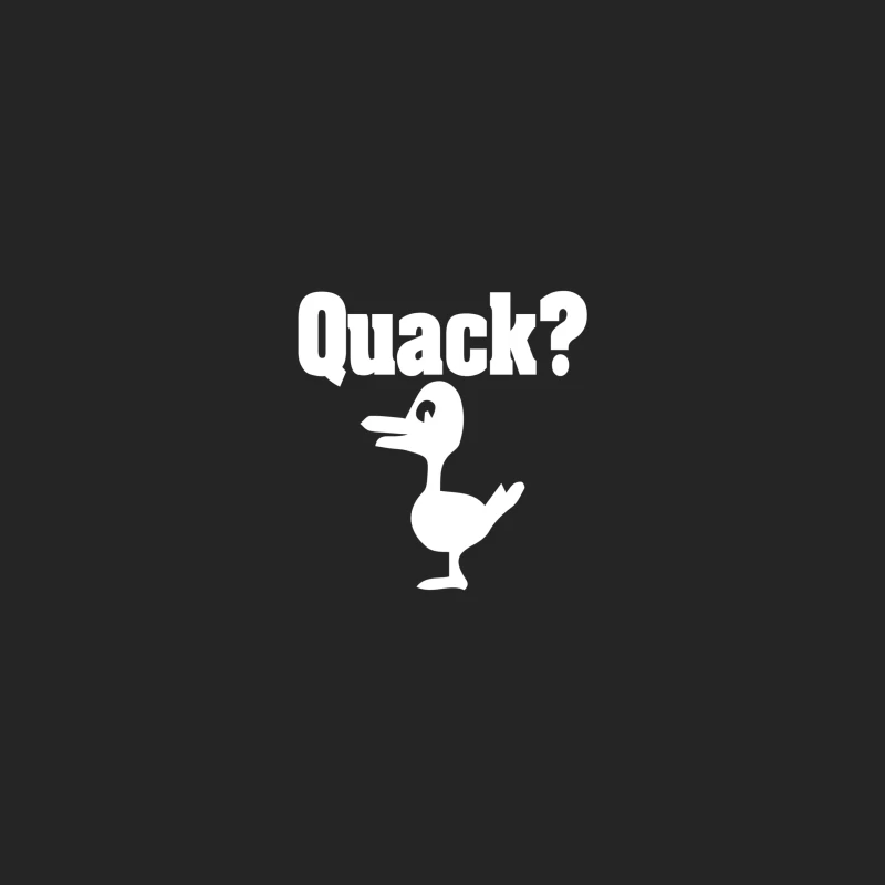 Canard avec Quack Femme Sweat-shirt à enfiler