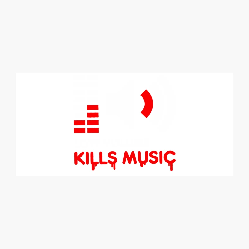 Low Volume kills Music Coffee Mug