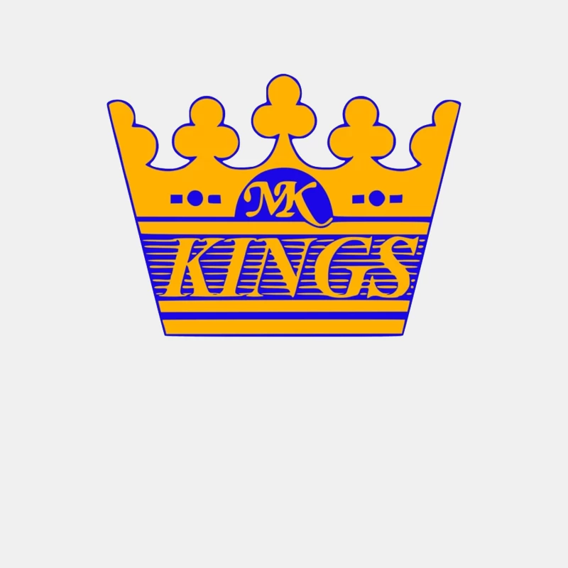 Sacramento Kings Basketball Team Crown Logo Male Tank Top