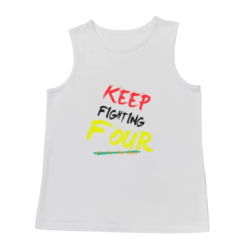 Motivierendes Zitat für Stärke Herren Tanktops
