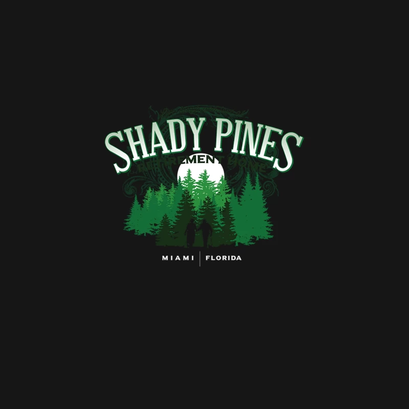 Shady Pines Retirement Home Desk Mat