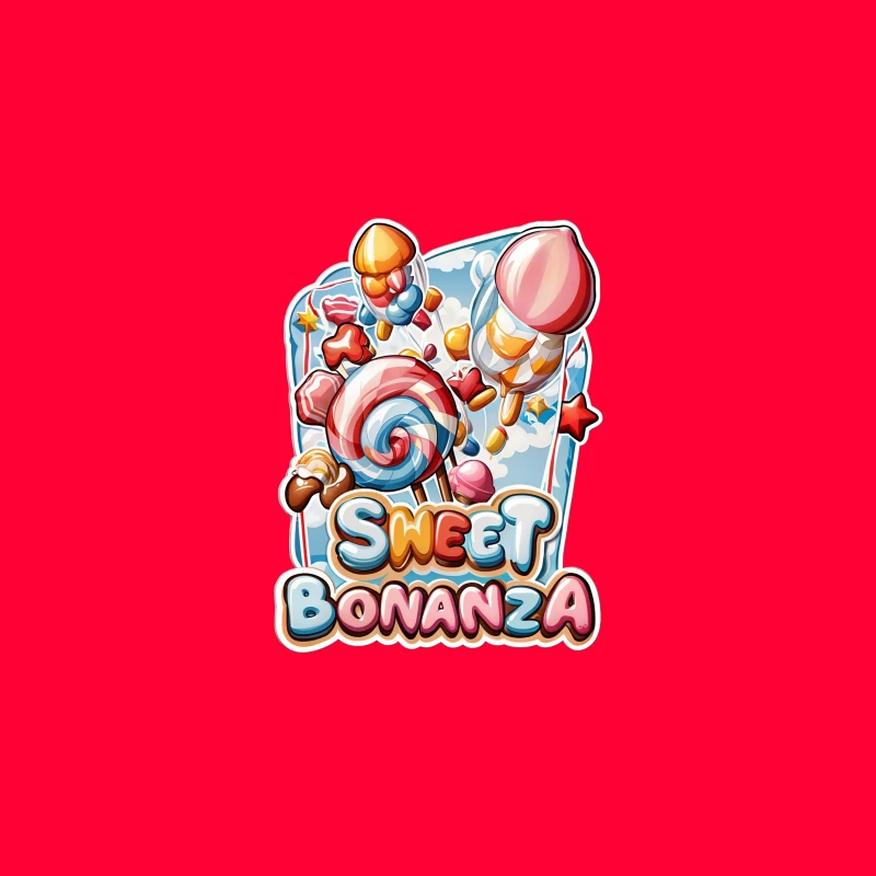 Sweet Bonanza Candy Game Logo Travel Mug