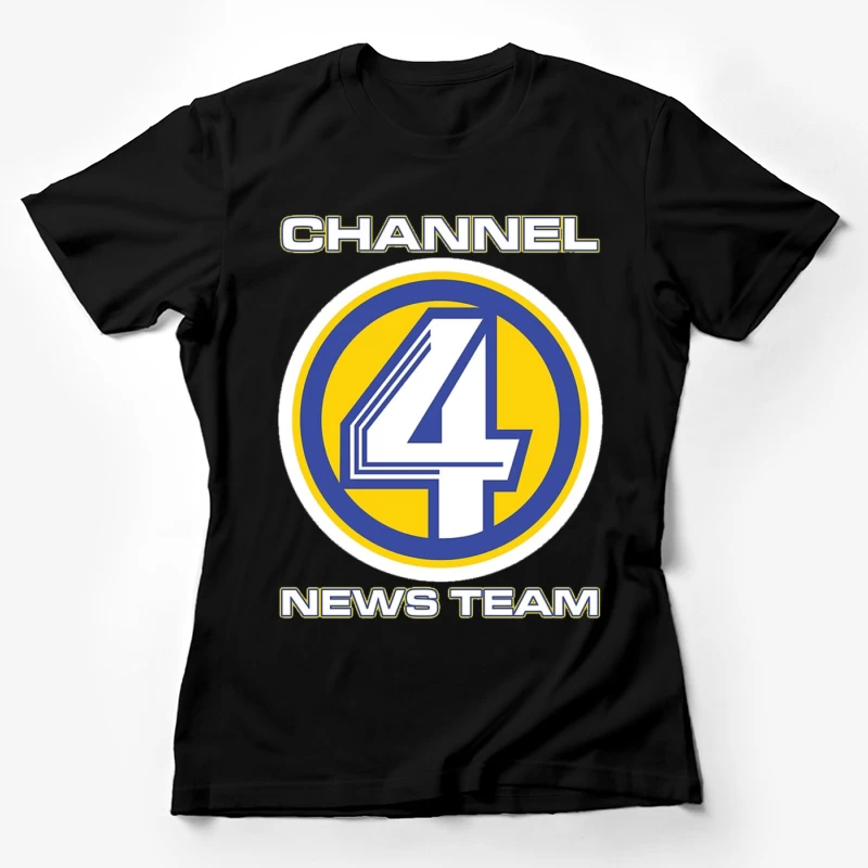 KVWN Channel 4 News Logo Female T-Shirt