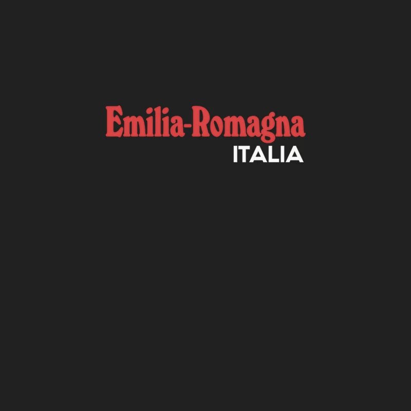 Emilia-Romagna Italia  Retro Italian Region Typography Design Bucket Hat