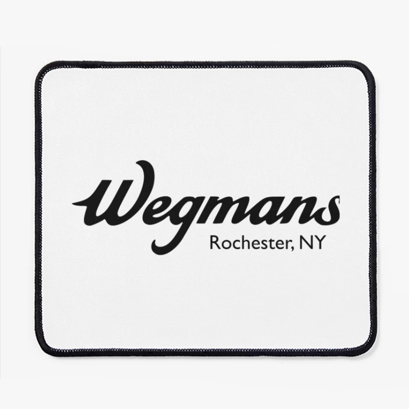 Wegmans Supermarket Logo from Rochester, New York Mouse Pad