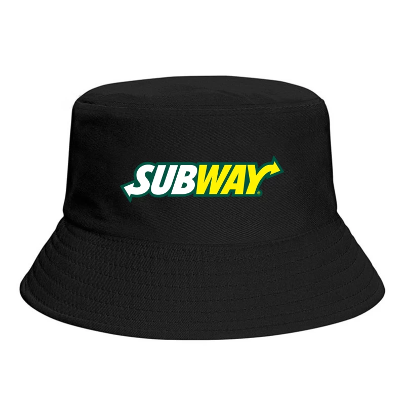 Subway Restaurant Logo Bucket Hat