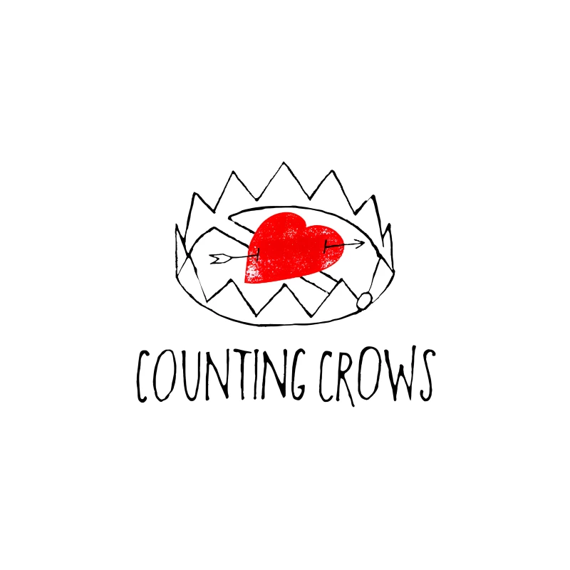 Counting Crows White Love Trap Travel Mug