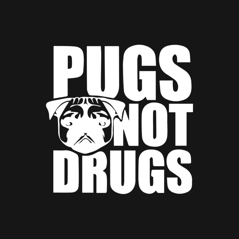 Pugs Not Drugs Female Long Sleeve T-Shirt