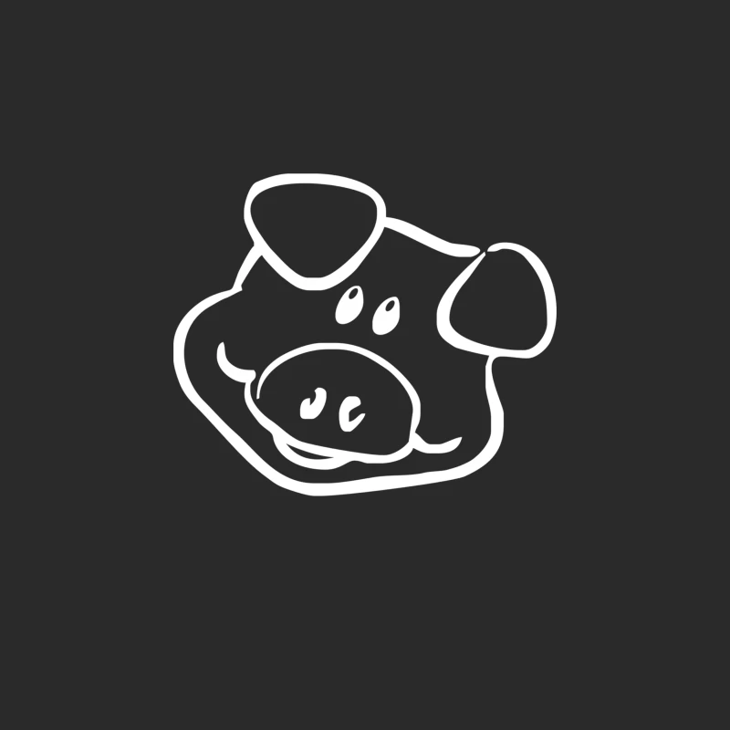 PIG funny Baseball Cap