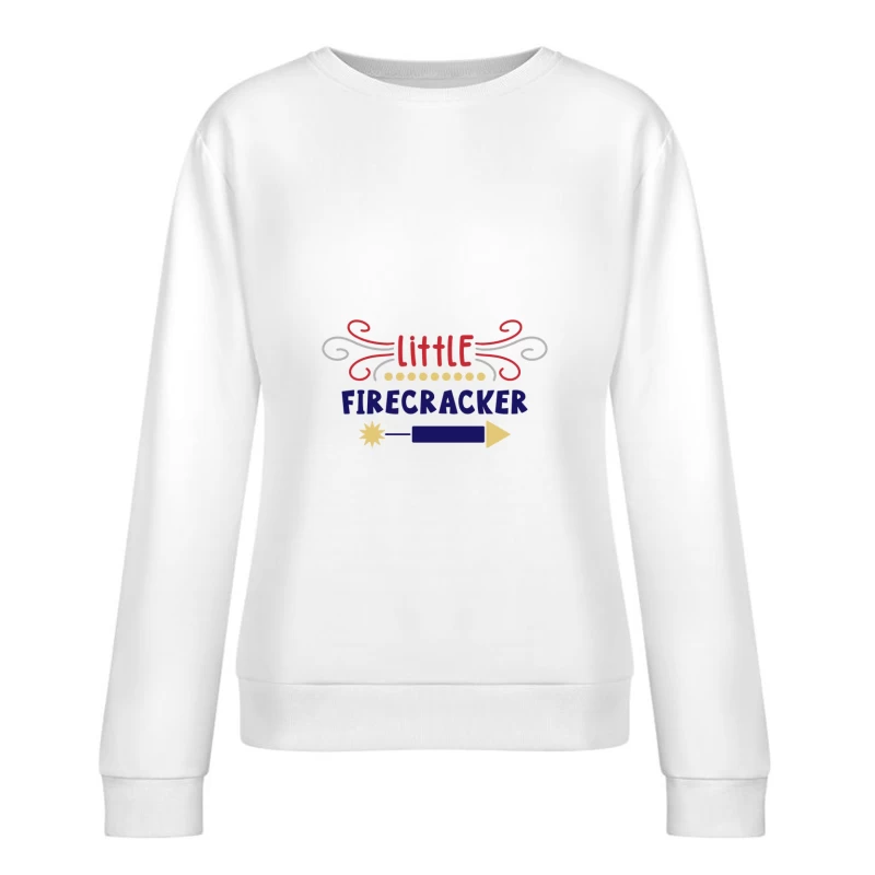 Petite Pétard Design Joyeux Femme Sweat-shirt à enfiler