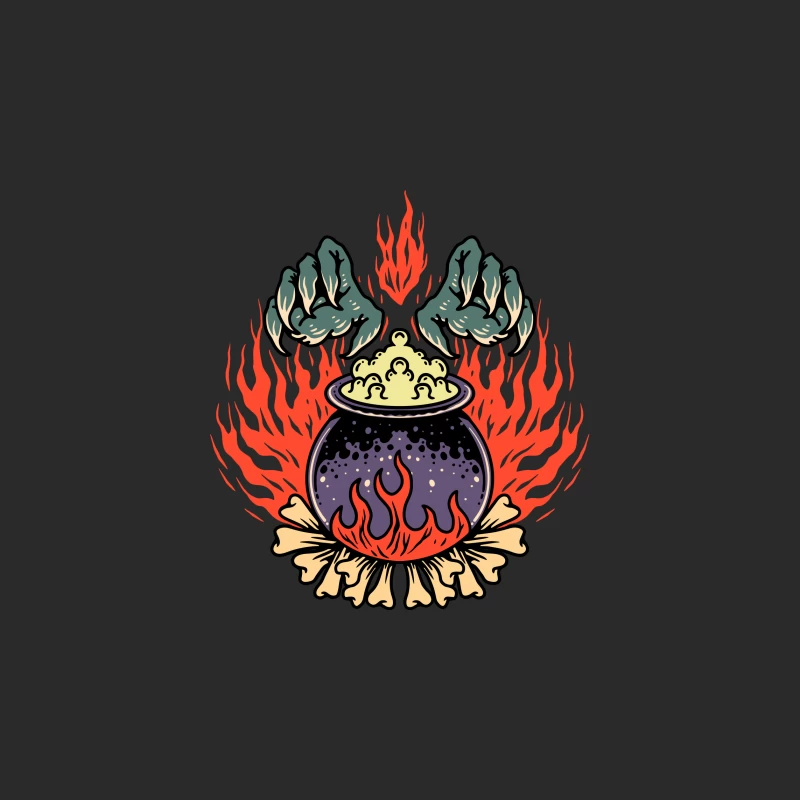 Cauldron of Flames Baseball Cap