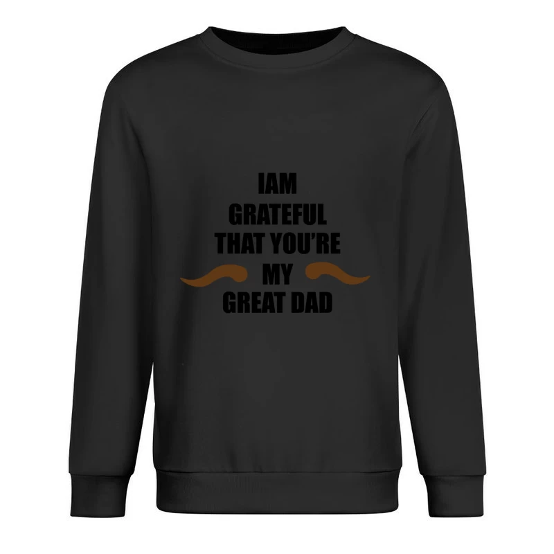 Moustache dessinée en pixels Homme Sweat-shirt à enfiler