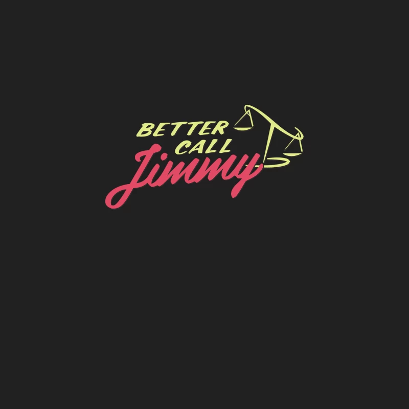 Better Call Jimmy: Legal Logo with Scales of Justice Bucket Hat