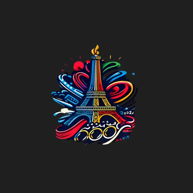 Paris 2024: Kreatives Symbol der Olympischen Spiele Herren Tanktops