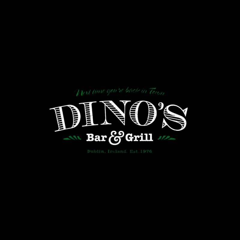 Dino's Bar And Grill Mouse Pad